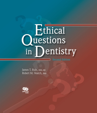Cover image: Ethical Questions in Dentistry, Second Edition 2nd edition 9780867154436