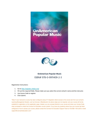 Cover image: OnAmerican Popular Music 9780991140923
