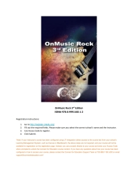 Cover image: OnMusic Rock 3rd edition 9780999116012