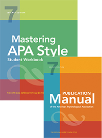 Omslagafbeelding: Mastering APA Style Student Workbook (Publication Manual bundle) 7th edition 1433842122