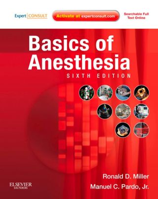 Cover image: Basics of Anesthesia 6th edition 9781437716146