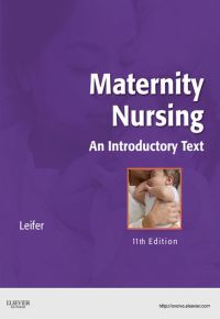 Cover image: Maternity Nursing: An Introductory Text 11th edition 9781437722093