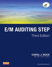 Cover image: E/M Auditing Step 3rd edition 9781455751990