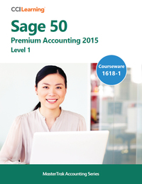 Cover image: Sage 50 Premium Accounting 2015 Level 1 9781553324546