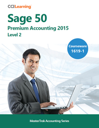 Cover image: Sage 50 Premium Accounting 2015 Level 2 9781553324560