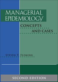 Omslagafbeelding: Managerial Epidemiology 2nd edition
