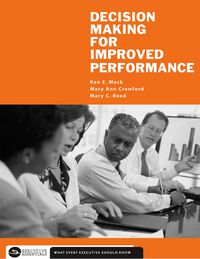 Omslagafbeelding: Decision Making for Improved Performance 1st edition