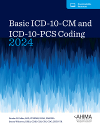 Imagen de portada: Basic ICD-10-CM and ICD-10-PCS Coding, 2024 9th edition 9781584269380