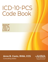 Titelbild: ICD-10-PCS Code Book, 2025 12th edition 9781584269878