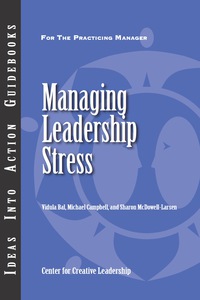 Cover image: Managing Leadership Stress 1st edition 9781604910230