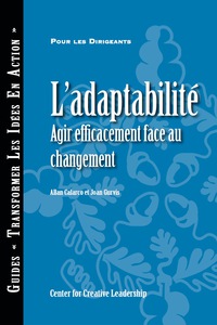 Cover image: L'adaptabilite (French) 1st edition 9781604911381