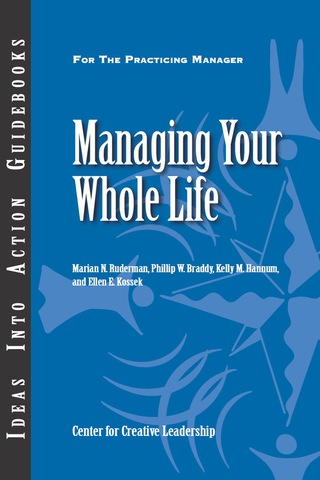Cover image: Managing Your Whole Life 1st edition 9781604911626