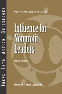 Cover image: Influence for Nonprofit Leaders 1st edition 9781604911701