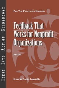 Cover image: Feedback that Works for Nonprofit Organizations 1st edition 9781604911725