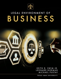 Cover image: Legal Environment of Business: Book, Study Guide, Top Hat Digital Package 1st edition 9781643863276