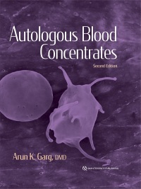Imagen de portada: Autologous Blood Concentrates, Second Edition 2nd edition 9781647240837