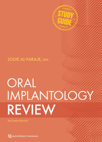 Cover image: Oral Implantology Review: A Study Guide, Second Edition 2nd edition 9781647241568