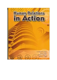 صورة الغلاف: Human Relations in Action 1st edition 9780977088157