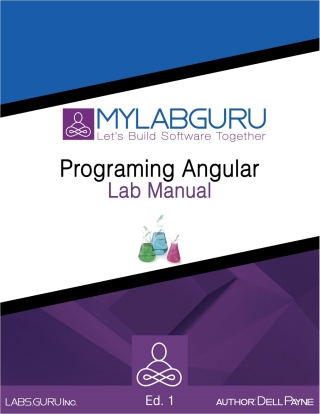 Omslagafbeelding: Angular Lab Manual 1st edition 9781734952834