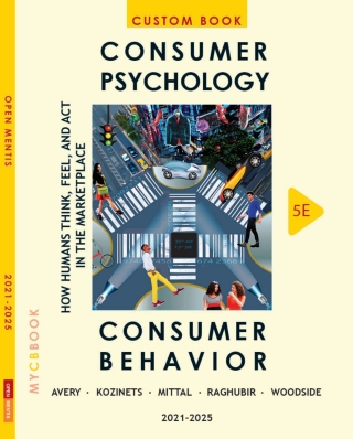 Cover image: CONSUMER PSYCHOLOGY/CONSUMER BEHAVIOR (Custom Book for CMICH) 5th edition 9781735983967