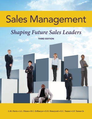 Cover image: Sales Management: Shaping Future Leaders 3rd edition 9781737766483
