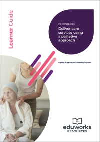 Titelbild: CHCPAL003 Deliver care services using a palliative care approach (Individual Support) 2nd edition 9781761660245