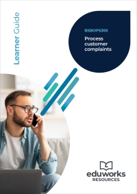 Imagen de portada: BSBOPS305 Process customer complaints 1st edition 9781761661105