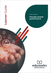 Cover image: BSBLDR522 Manage people performance (Diploma of Property) 1st edition 9781761661297