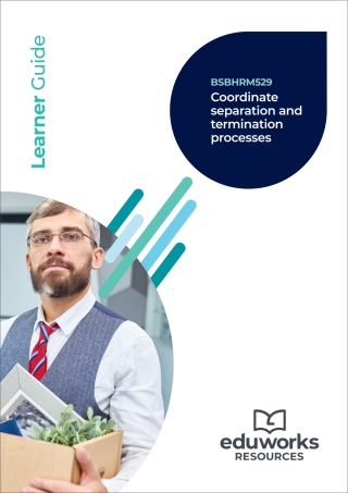 Cover image: BSBHRM529 Coordinate separation and termination processes 1st edition 9781761661389