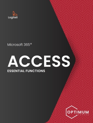 Cover image: ACCESS - ESSENTIAL FUNCTIONS with Microsoft 365: OPTIMUM SERIES 1st edition 9781773890821
