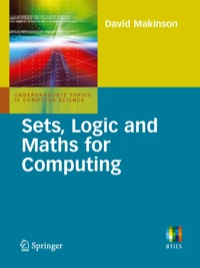 Omslagafbeelding: Sets, Logic and Maths for Computing 9781846288449