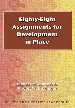 Cover image: Eighty-Eight Assignments for Development in Place 1st edition 9781882197200
