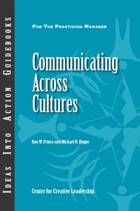 Cover image: Communicating Across Cultures 1st edition 9781882197590