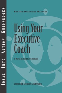 Cover image: Using Your Executive Coach 1st edition 9781882197699