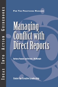 Cover image: Managing Conflict with Direct Reports 1st edition 9781882197736