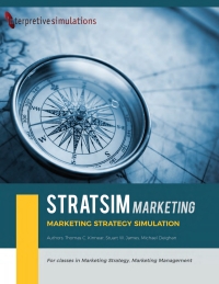 Cover image: StratSimMarketing Simulation Access Code 1st edition 9781885837615