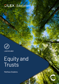 Imagen de portada: Equity and Trusts 1st edition 9781911713326