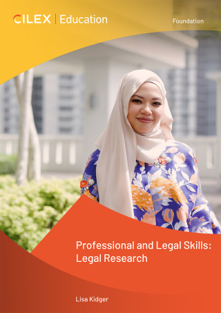 Professional and Legal Skills: Legal Research 1st edition ...