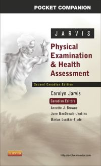 Cover image: Pocket Companion for Physical Examination and Health Assessment, Canadian Edition 2nd edition 9781927406106