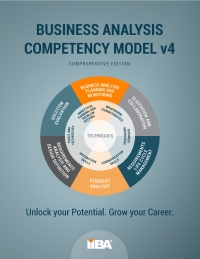 Cover image: Business Analysis Competency Model 4th edition 9781927584057