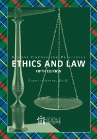 Imagen de portada: School Counseling Principles: Ethics and Law 5th edition 9781929289691
