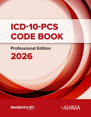 ICD-10-PCS Code Book, Professional Edition, 2026 13th edition