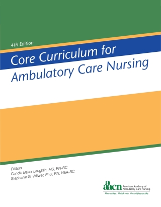 Omslagafbeelding: Core Curriculum for Ambulatory Care Nursing 4th edition 9781940325507