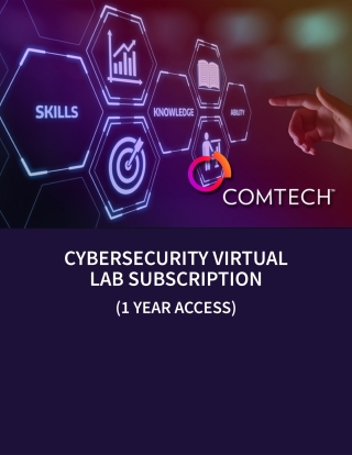 Cover image: 1-Year Cybersecurity Virtual Lab Subscription - Elevate Your Skills with Hands-On Learning 9781961277038