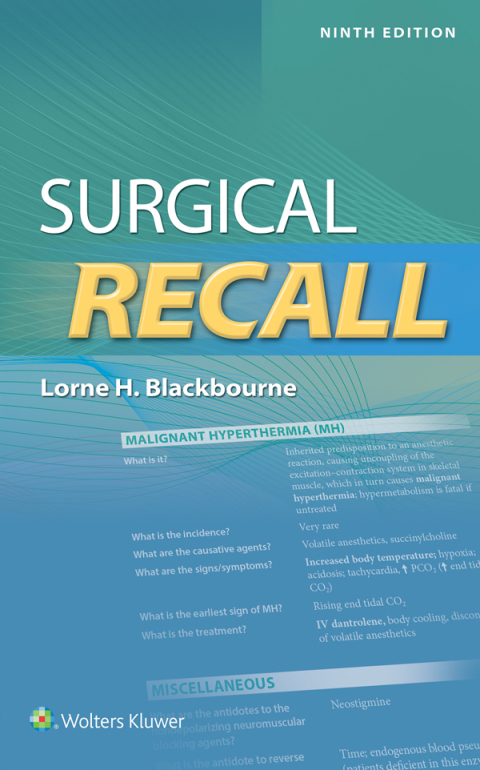 Surgical Recall, 9th Edition - FULL INSTANT DOWNLOAD | PDF DOCX EPUB