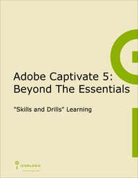 Cover image: Adobe Captivate 5: Beyond the Essentials 1st edition 9781932733396