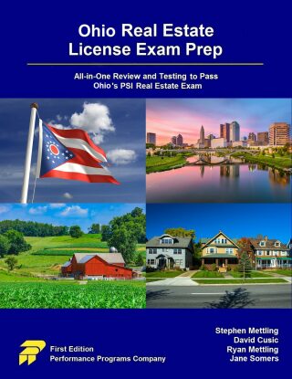 Cover image: Ohio Real Estate License Exam Prep - All-in-One Review and Testing to Pass Ohio’s PSI Real Estate Exam 1st edition 9781955919135