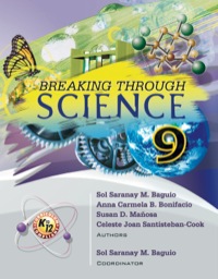 Cover image: Breaking Through Science 9 (K to 12) 1st edition 9789719801092