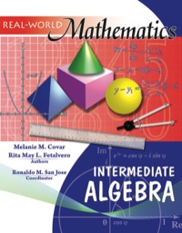 Cover image: Real-World Mathematics: Intermediate Algebra 1st edition 9789715849500