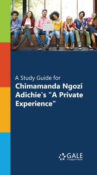 Imagen de portada: "A Study Guide for Chimamanda Ngozi Adichie's ""A Private Experience""" 1st edition 9780028665504